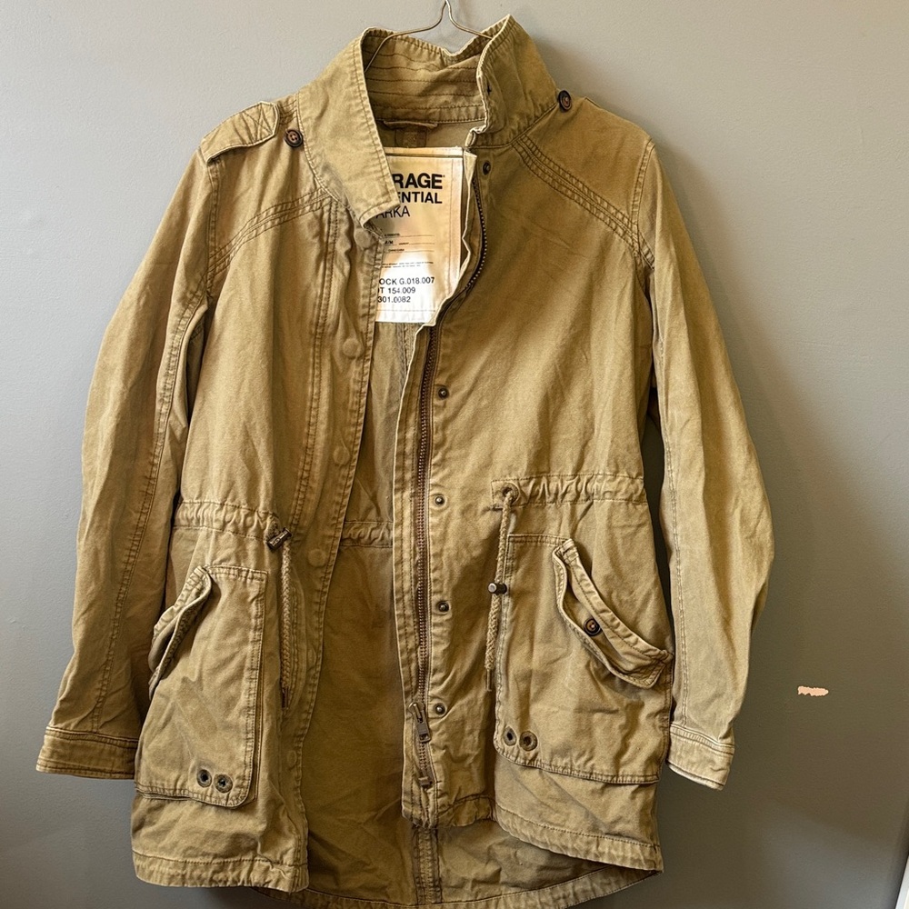 Garage Olive Essential Parka